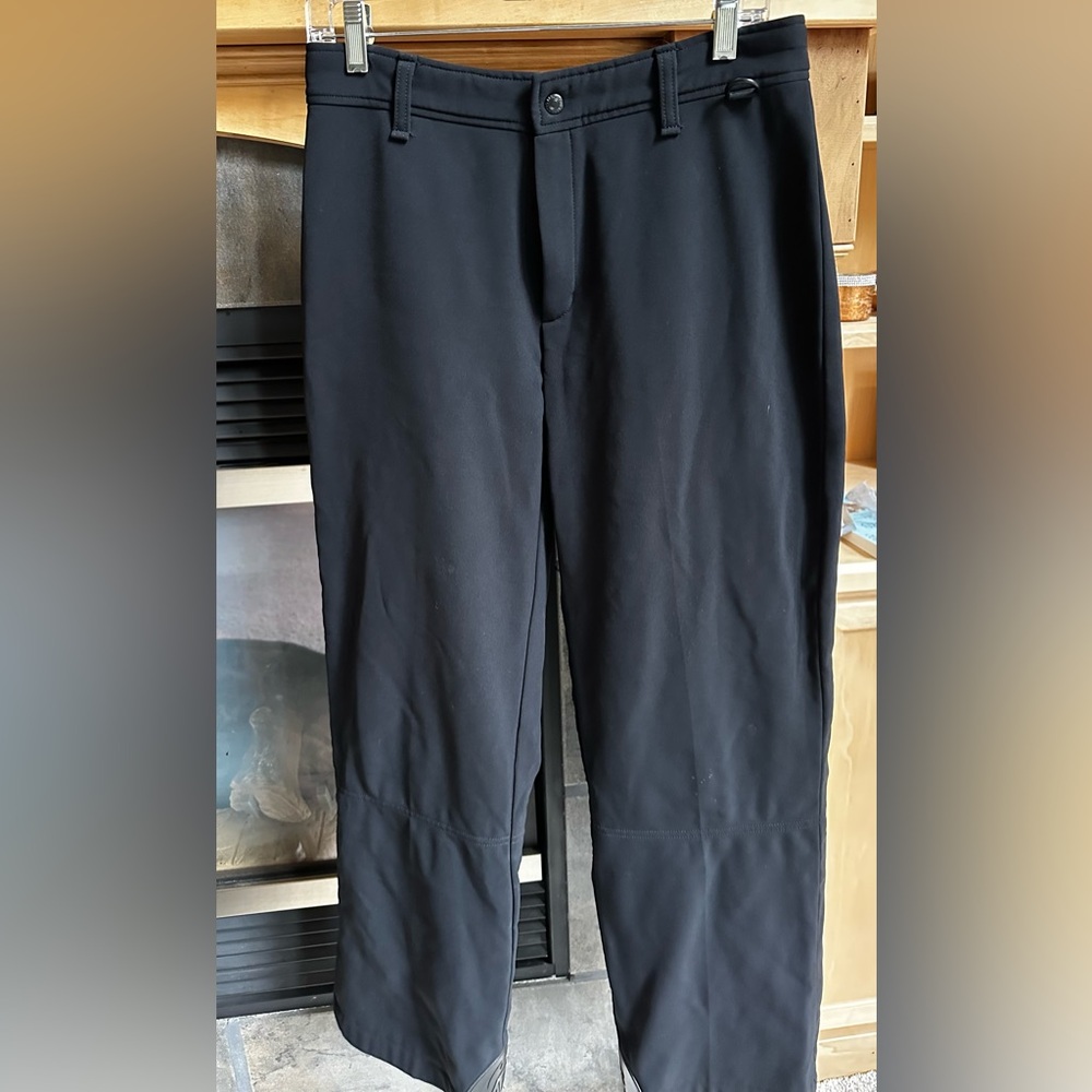 Women's AFRC Schoeller Black Ski Snowboard Pants 12 Long VGUC
